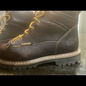 New, never worn.  Georgia Boot.
